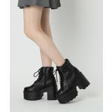 厚底レースアップブーツ | ESPERANZA | 詳細画像17