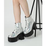 厚底レースアップブーツ | ESPERANZA | 詳細画像20