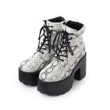 パイソン(919) | 厚底レースアップブーツ | ESPERANZA