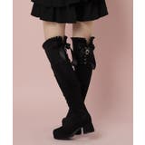 夢見るリボン付きロングブーツ厚底 | ESPERANZA | 詳細画像1 