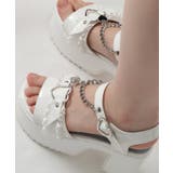 厚底羽つきハートサンダル 24SS | ESPERANZA | 詳細画像19