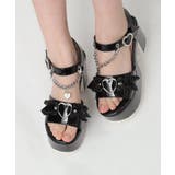 厚底羽つきハートサンダル 24SS | ESPERANZA | 詳細画像27