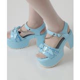 厚底羽つきハートサンダル 24SS | ESPERANZA | 詳細画像35