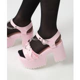 厚底羽つきハートサンダル 24SS | ESPERANZA | 詳細画像38