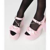 厚底羽つきハートサンダル 24SS | ESPERANZA | 詳細画像40