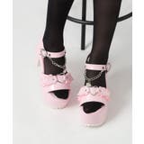 厚底羽つきハートサンダル 24SS | ESPERANZA | 詳細画像42