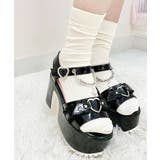 厚底羽つきハートサンダル 24SS | ESPERANZA | 詳細画像1