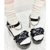 厚底羽つきハートサンダル 24SS | ESPERANZA | 詳細画像48