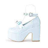 厚底リボン付き3WAYキラキラパンプス | ESPERANZA | 詳細画像5 