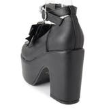 厚底リボン付き3WAYキラキラパンプス | ESPERANZA | 詳細画像11 