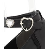 厚底リボン付き3WAYキラキラパンプス | ESPERANZA | 詳細画像13 