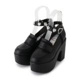 厚底リボン付き3WAYキラキラパンプス | ESPERANZA | 詳細画像18 