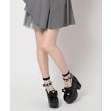 厚底リボン付き3WAYキラキラパンプス | ESPERANZA | 詳細画像26 