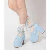 厚底リボン付き3WAYキラキラパンプス | ESPERANZA | 詳細画像28 