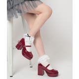 厚底ヒールレースアップパンプス | ESPERANZA | 詳細画像17 