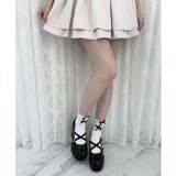 厚底キラキラダブルストラップパンプス | ESPERANZA | 詳細画像25