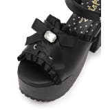 地雷系 厚底リボンレースアップサンダル | ESPERANZA | 詳細画像10 