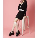 地雷系 厚底リボンレースアップサンダル | ESPERANZA | 詳細画像20 