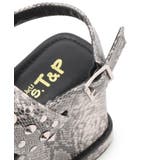 厚底スタッズ付きサンダル | ESPERANZA | 詳細画像9 