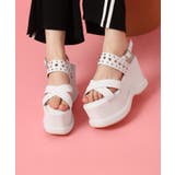 厚底スタッズ付きサンダル | ESPERANZA | 詳細画像16 