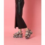 厚底スタッズ付きサンダル | ESPERANZA | 詳細画像22 