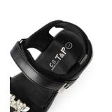 厚底ビジューバックルサンダル | ESPERANZA | 詳細画像10