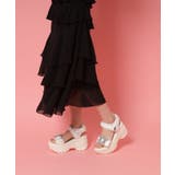 厚底ビジューバックルサンダル | ESPERANZA | 詳細画像14