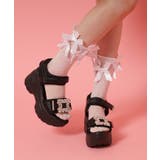 厚底ビジューバックルサンダル | ESPERANZA | 詳細画像15