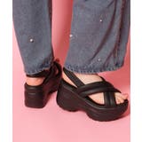 厚底クロスサンダル パデットサンダル | ESPERANZA | 詳細画像14