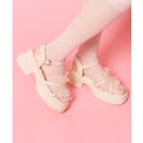 チュールフリルサンダル | ESPERANZA | 詳細画像10 