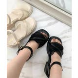 チュールフリルサンダル | ESPERANZA | 詳細画像8 