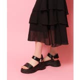 キルティング 面ファスナーストラップサンダル | ESPERANZA | 詳細画像18 