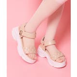 キルティング 面ファスナーストラップサンダル | ESPERANZA | 詳細画像23 