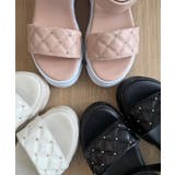 キルティング 面ファスナーストラップサンダル | ESPERANZA | 詳細画像25 