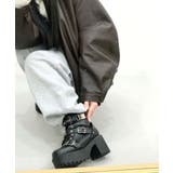 厚底ベルト付きブーツ | ESPERANZA | 詳細画像3 