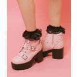 厚底ベルト付きブーツ | ESPERANZA | 詳細画像9 