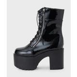 厚底サイドジップミドル丈ブーツ | ESPERANZA | 詳細画像12 