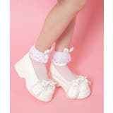 ホワイト(201) | ロリータリボンパンプス | ESPERANZA