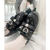 夢見る厚底キラキラハート付きパンプス | ESPERANZA | 詳細画像7