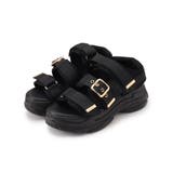 軽量厚底ソール ゴールドベルトスポーツサンダル | ESPERANZA | 詳細画像2 