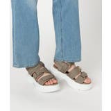 軽量厚底ソール ゴールドベルトスポーツサンダル | ESPERANZA | 詳細画像20 