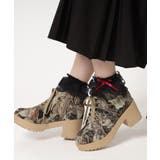 【らくちん履き心地】一体厚底レースアップブーツ | ESPERANZA | 詳細画像21