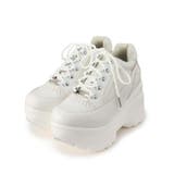 ＜脱ぎ履きしやすい＞ファスナー付厚底スニーカー | ESPERANZA | 詳細画像27 