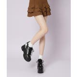 ブルー(992) | ＜脱ぎ履きしやすい＞ファスナー付厚底スニーカー | ESPERANZA