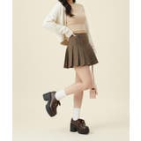 厚底サテンリボンレースアップヒールシューズ | ESPERANZA | 詳細画像17 