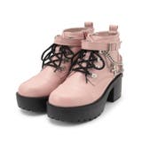 厚底十字架チャーム付きチェーンブーツ | ESPERANZA | 詳細画像22 