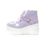 厚底ハートハイカットスニーカー | ESPERANZA | 詳細画像12 