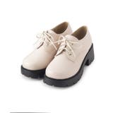 アイボリー(004) | ＼抗菌・消臭／レースアップオックスフォードパンプス | ESPERANZA