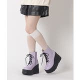 厚底レースアップブーツ | ESPERANZA | 詳細画像28