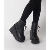 厚底レースアップブーツ | ESPERANZA | 詳細画像29